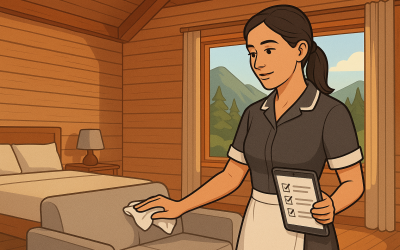 Como un buen software hotelero puede optimizar la tarea de mucamas en Cabañas